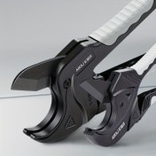 Resim AIRAJ Endüstriyel Sınıf Boru Kesici - PVC, PU, PP, PE & Daha Fazlası için 32-65mm Ratchet Makas - SK5 Yüksek Hız Çeliği Bıçak, Kaymaz Tutma, Paslanmaz - Yenileme Projeleri, Vinil ve Kauçuk Borular, Manuel, Tamir Araçları için İdeal 