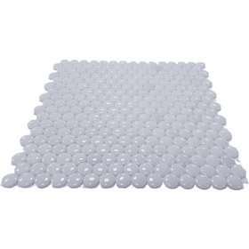 Resim MozaiKristaL Yaşam Alanlarının Tüm Yüzeyleri Için 22 Mm Yuvarlak Beyaz Cam Mozaik ( 1 Kutu = 1 M2 Fiyatıdır ) 