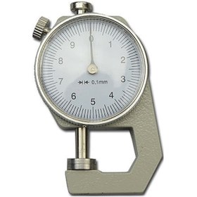 Resim 0-10mm Kadran Kalınlık Ölçer Deri Kağıt Kalınlık Ölçer Test Cihazı, Model: Düz Kafa 