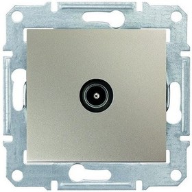 Resim Schneider Sedna Serisi Titanyum Tv Prizi Mekanizması Sonlu 