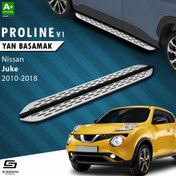 Resim S-Dizayn Nissan Juke OEM Still Pro V1 Aluminyum Yan Basamak 173 Cm 2010-2018 