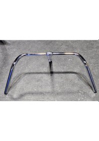 Resim Bike And Art 22.2mm Rahat Dik Oturuş Şehir Bisikleti Gidon Ve Boğaz Takımı Gri - Gümüş 