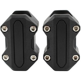 Resim Suntek Motor Tampon Koruması Crash Bar Dekor Koruyucu Siyah 