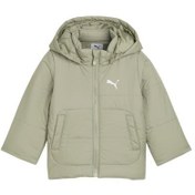 Resim Puma Minicats Hooded Padded Jckt Bebek Mont Yeşil 