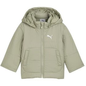 Resim Puma Minicats Hooded Padded Jckt Bebek Mont Yeşil 