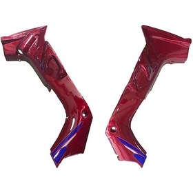 Resim Yamaha Crypton Iç Dizlik Set Bordo 2004 