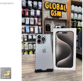 Resim Apple iPhone 15 Pro İkinci El TR | 128 GB | Natürel Titanyum 
