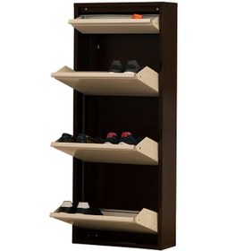 Resim Kaser Metal 3'Lü Ekstra Metal Ayakkabılık (548177881) Kahverengi 