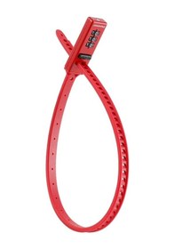 Resim Sones Johorse Bisiklet Üç Konumlu Şifreli Kilit Kask Kilidi Paslanmaz Çelik Kravat Kırmızı 