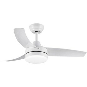Resim 42 Inç Işıklı Modern Tavan Vantilatörü, Sessiz Dc Motor, 6 Hız Ve Uzaktan Kumandalı 