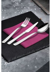 Resim Yakamoz 84 Parça Çatal Kaşık Bıçak Takımı 