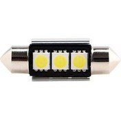 Resim Festoon 5050 Smd 3 Ledli Beyaz LED Tekli 