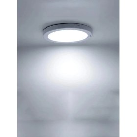 Resim İsmiyle Al Gece Gündüz Sensörlü Sıva Üstü Tavan Bologna Slim Kasa Panel LED 2100 Lm (Beyaz Işık) 