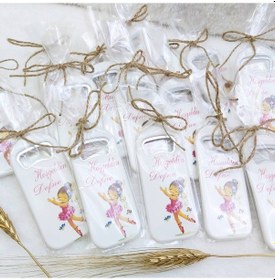 Resim Balerin Baskılı Dikey Açacak Magnet 4,5x10,5 Cm Uv Kız B 30 Adet 