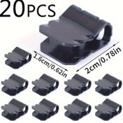 Resim Topshop1 20 Adet U Tipi Çamurluk Klipsi, Çelik Motorcycle Kamyon Çamurluk Bağlantı Seti 