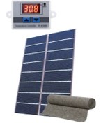 Resim OXA TEKNOLOJİLERİ MÜHENDİSLİK Halı Altı Karbon Film Isıtıcı 50x100cm Dijital Termostatlı 