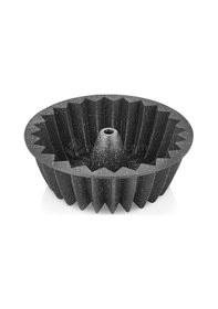 Resim Nishev Hanımeli Siyah Döküm Kek Turta Kalıbı 26 Cm Siyah 