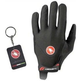 Resim Pazly Black Grey S Kapatmalı Nefes Alabilir Uzun Parmaklı Bisiklet Eldiveni 