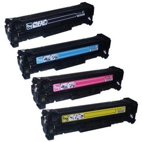 Resim Hp Cp2025, Cm2320 Renkli Uyumlu Toner 4 Renk -Hp304A 