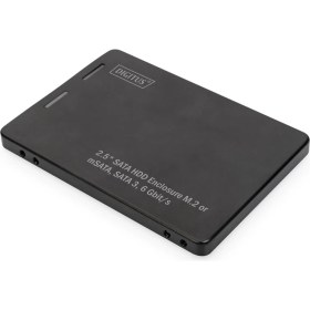 Resim Core Bilgisayar Digitus 2,5" SATA HDD Kutusu M.2 ya da mSATADigitus 2,5" SATA HDD Enclosure M.2 or mSATA 