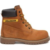 Resim Bulldozer Hakiki Deri Nubuk Tarçın Kadın Bot & Bootie 240602 TARÇIN 