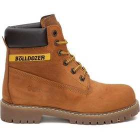 Resim Bulldozer Hakiki Deri Nubuk Tarçın Kadın Bot & Bootie 240602 TARÇIN 