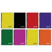 Resim Komeks Spiralli Defter Plastik Kapak Kareli 96 YP A4 96/4 SA4 