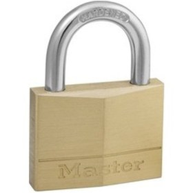 Resim Master Lock 150 Eurd 50mm Masif Pirinç Asma Kilit 