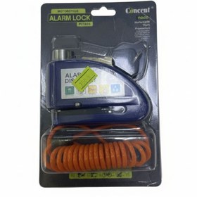 Resim Yakamoz Motosiklet Disk Alarm mavi 