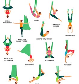 Resim Antigravity Yoga Fly Hamak - Turuncu 
