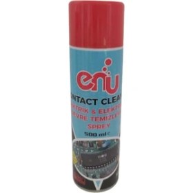 Resim Enu Contak Cleaner Yağsız, Elektronik Devre Temizleme Sprey (500 Ml) 