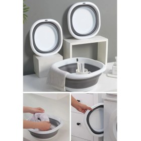 Resim Akordiyon 10 Litre Katlanır Badya Leğen 