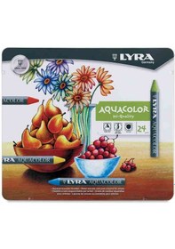 Resim Lyra Aquacolor Sulandırılabilir Pastel Boya 24 Renk N11.1440 