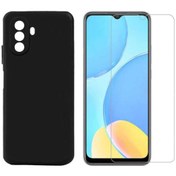 Resim Kılıfist Huawei Nova Y70 Kılıf Mat Esnek Silikon Kapak + Kırılmaz Cam Ekran Koruyucu 
