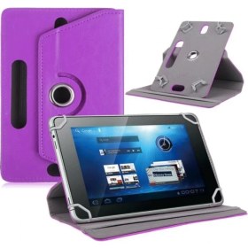 Resim TezMax Huawei Matepad 12 x Papermatte Edition 12" Dönerli Standlı Deri Tablet Kılıfı - Mor 