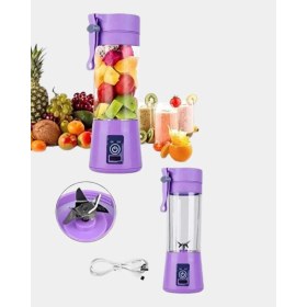 Resim Makay Taşınabilir USB Şarjlı Mini Smoothie Blender 380ML Çelik Bıçaklı Portatif 