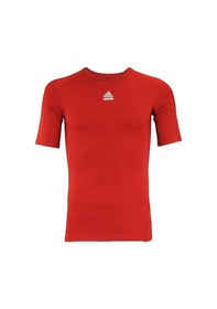 Resim Adidas Techfit Climalite Slim Tişört Kırmızı Body 