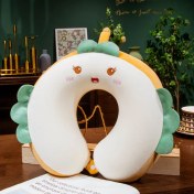 Resim Jump Rabbit Karikatür Hafızalı Köpük U Şeklinde Boyun Yastığı (Yurt Dışından) 