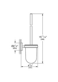 Resim Grohe Tuvalet Fırçalık Essentials Warm Sunset - 40374Dl1 