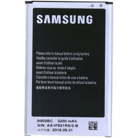 Resim Samsung Galaxy Note 3 N9000 Note 3 Lte N9005 Batarya Pil Orjinal B800BE 