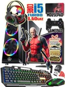 Resim WARBOX Piton Intel-i5 Turbo:3.90ghz 8gb Ram 240gb Ssd 250gb Hdd R7 240-4gb E.kartı 19" Monitör Gaming Pc 