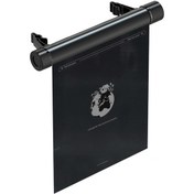 Resim Monyee Araç İçin Gizli Katlanabilir Asılı Çöp Kutusu Organizatörü - 2 Paket Çöp Poşeti İle - Piano Siyah Siyah 