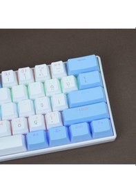 Resim H61k Rgb Kablolu Mekanik Klavye 61 Tuş, 21 Tuş Anti-ghosting, Çoklu Platform Uyumlu 