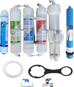 Resim Su Arıtma Cihazı Içi Komple Değişim Seti 80 Gpd Membran Nsf Tatlandırıcı 