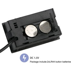 Resim Wozlo Mini Isı Ölçer Termometre Higrometre Prob Kuluçka Siyah 