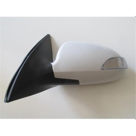 Resim Oem No 87610-2c120 Uyumlu Hyundaı I30 07/12 Kapı Aynası Sol Elektrikli/sinyalli/beyaz Kapaklı Sinyal 