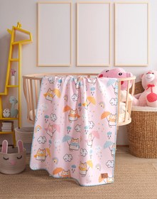 Resim MirCotton Polar Baskılı Bebek Battaniyesi 85x110cm 