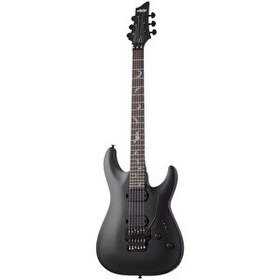 Resim Schecter Damien-6 FR Mat Siyah Elektro Gitar 