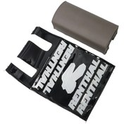 Resim Hightower Siyah Off-road Motorcu Göğüs Koruyucu Kalın Süngerli Atv Motosiklet Aksesuarı 