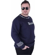 Resim Starbattal Büyük Beden Bisiklet Yaka 3ip Sweat Dream 25715 Lacıvert Lacivert 